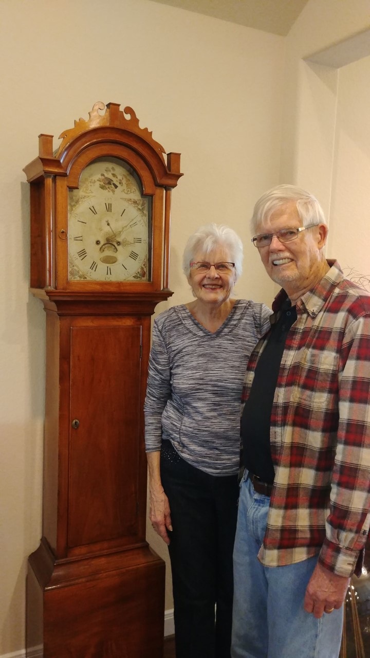 Tall Case Grandfather Clock
